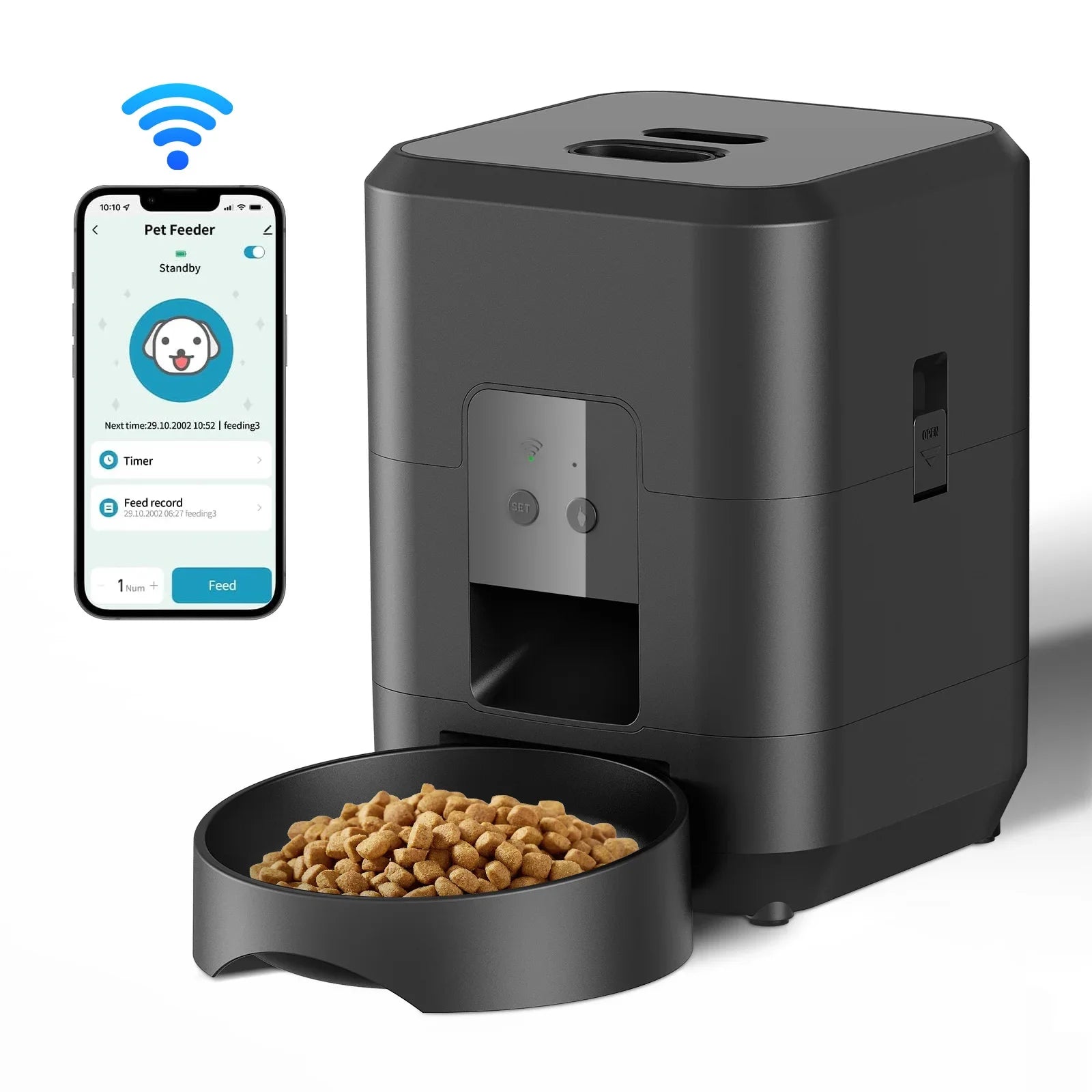SmartServe Automatic Pet Feeder
