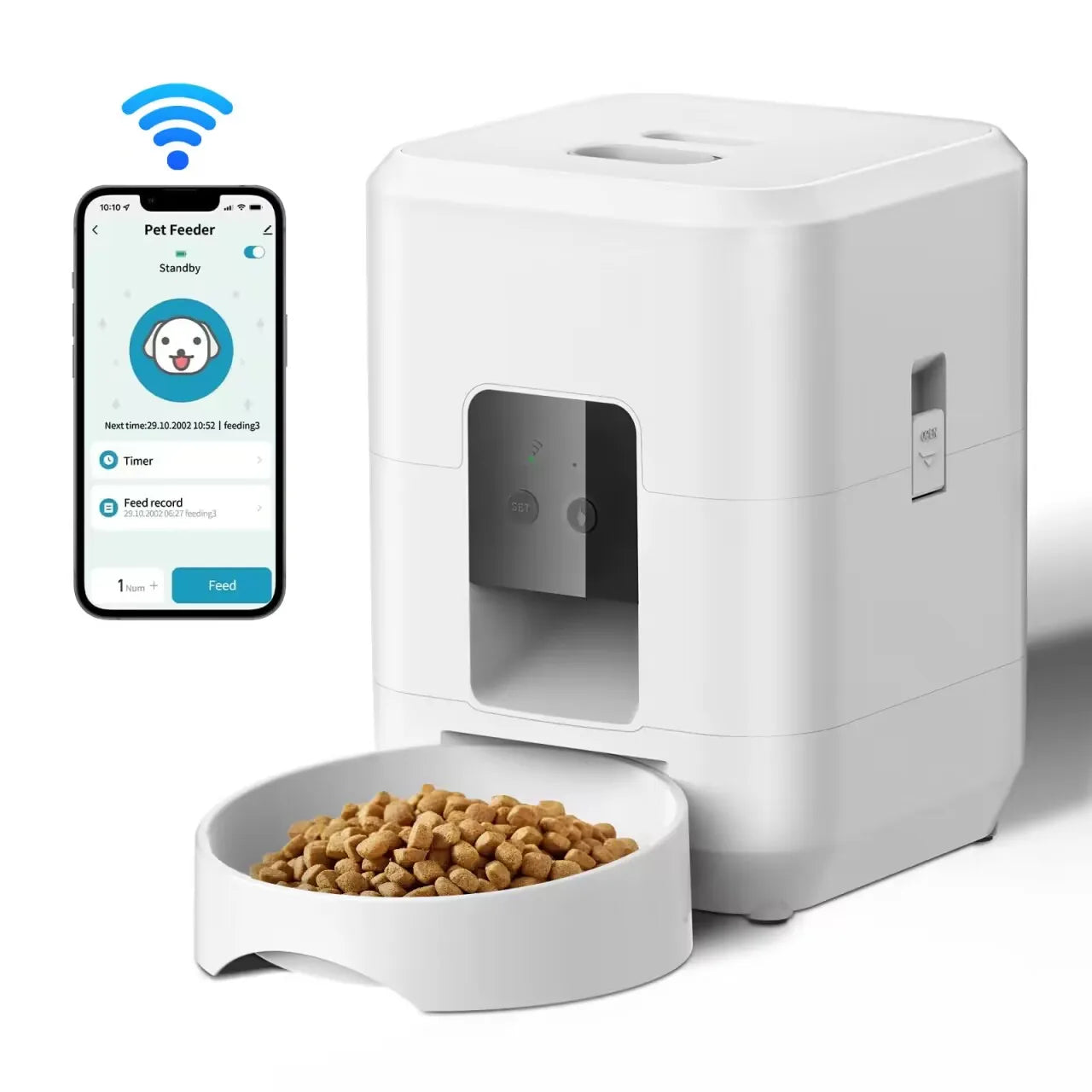 SmartServe Automatic Pet Feeder
